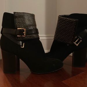 High heel ankle boots